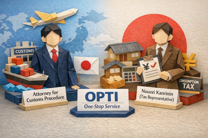 AI Generated Image Title Origami Attorney for Customs and Tax Representatives