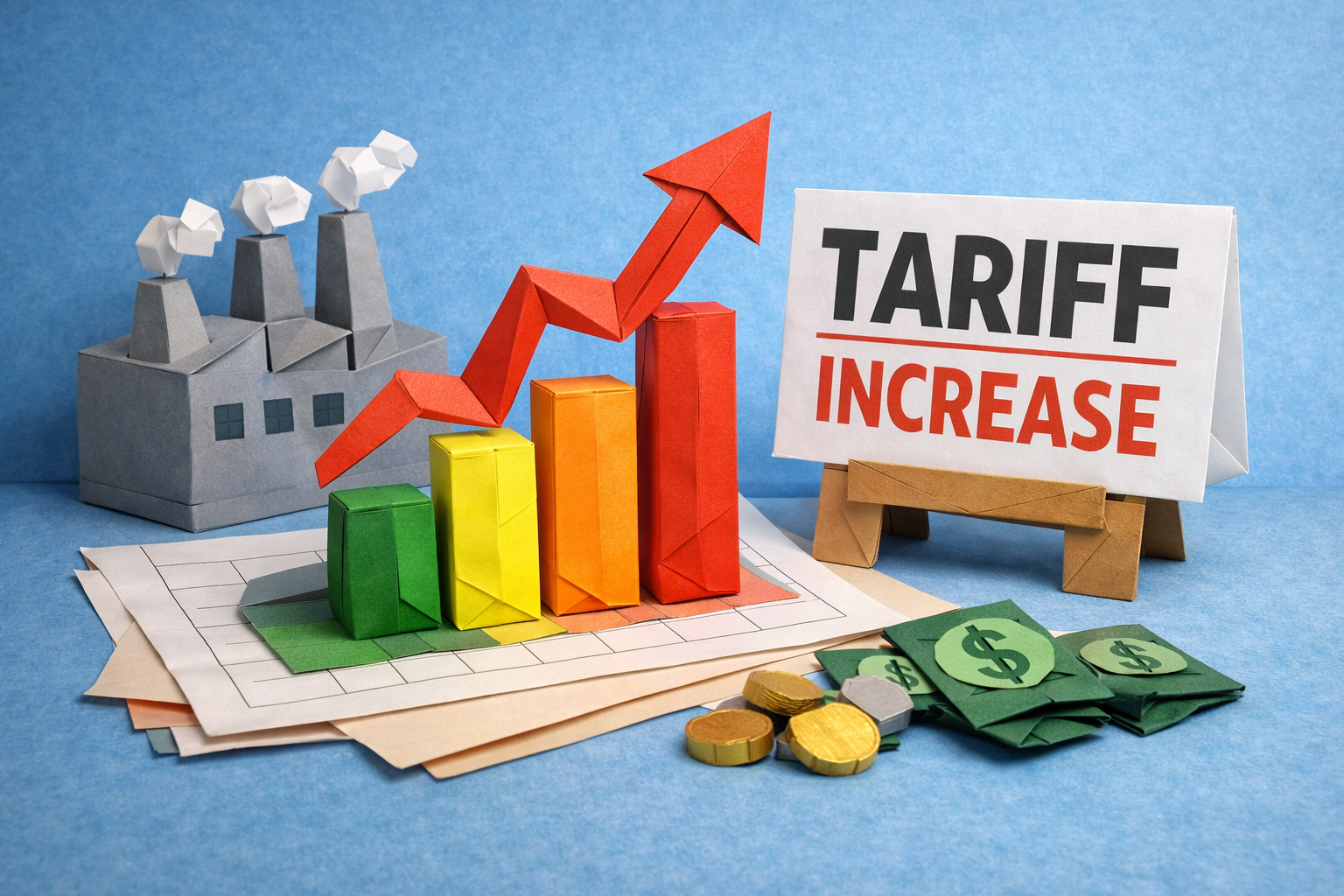 origami tarrif increase
